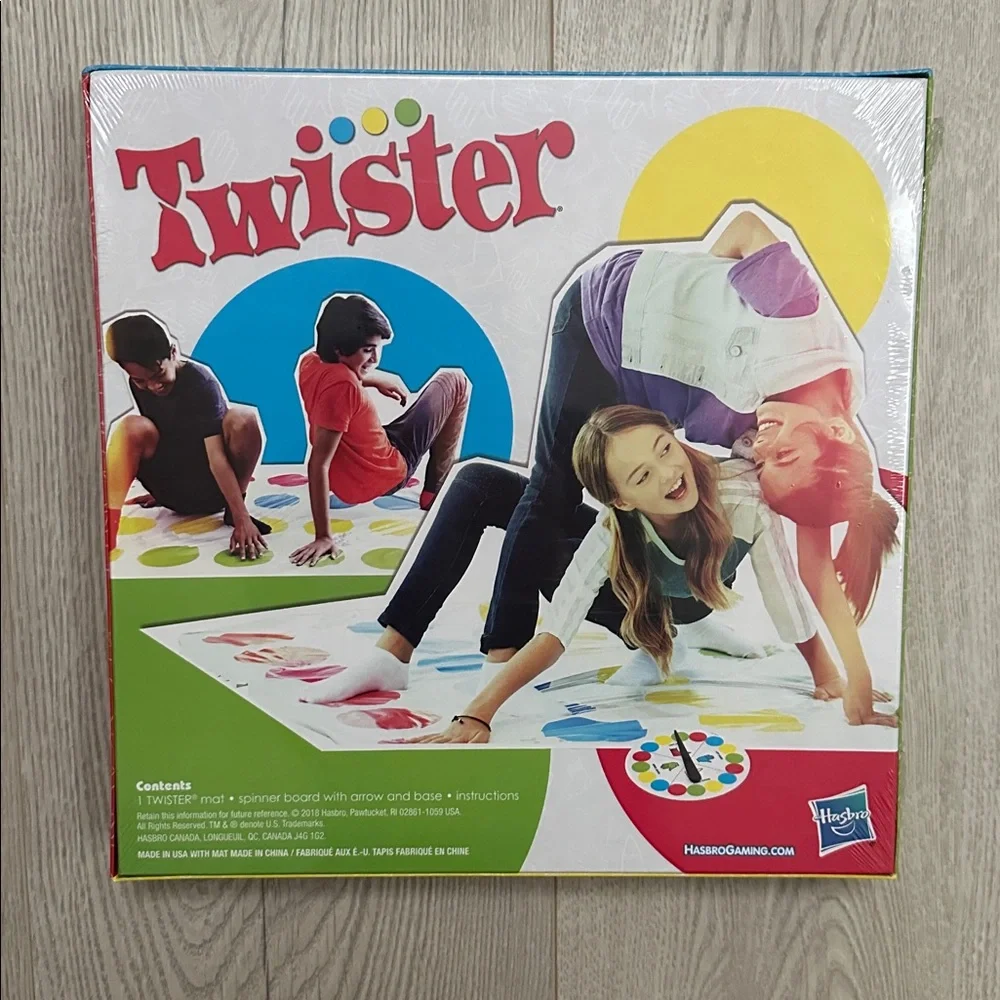 NEW IN BOX HASBRO Twister Game new in box kids games family game NIB